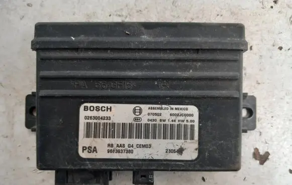 Citroen C4 I Picasso Engine control unit/module 9663937380 6002JC0000 0263004233