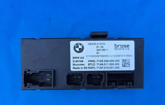 BMW X3 G45 Tailgate/trunk control unit/module 5A74B11 HKFM21STD E41015110