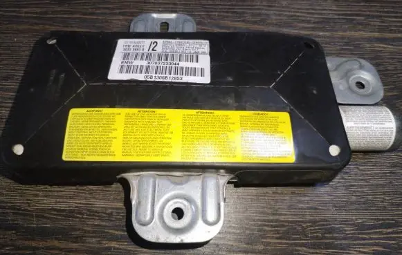 Front door airbag