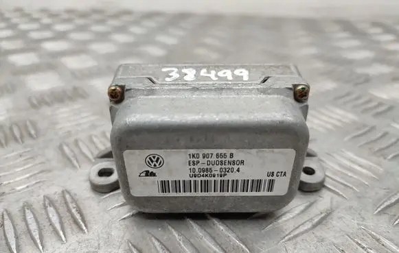 Skoda Octavia Mk2 (1Z) ESP acceleration yaw rate sensor 1K0907655B
