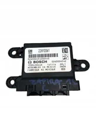 Opel Zafira C Parking PDC control unit/module 22810361