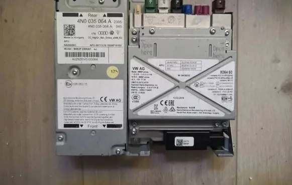 Audi A8 S8 D5 GPS navigation control unit/module 4N0035064A