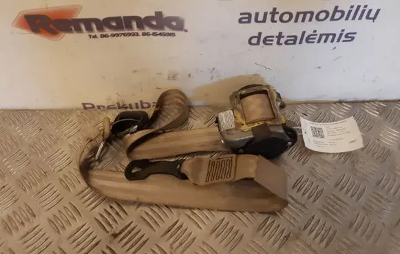 Audi A6 S6 C5 4B Front seatbelt 566187821 CJ12199