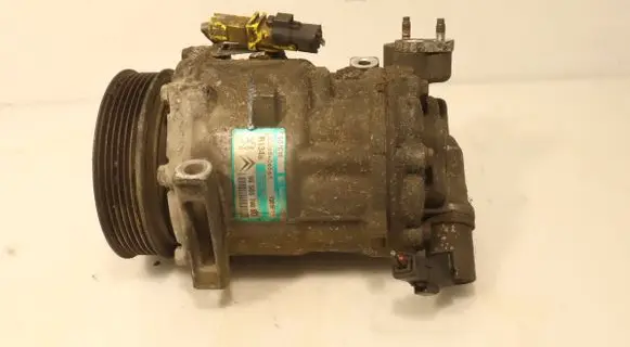 Peugeot 407 Air conditioning (A/C) compressor (pump) 9656574080