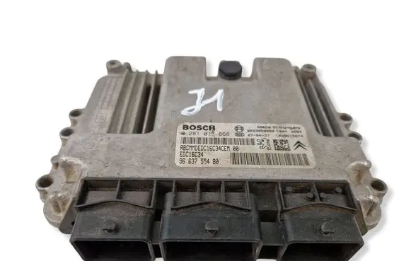 Peugeot 207 Engine control unit/module 9663755480 9653958980