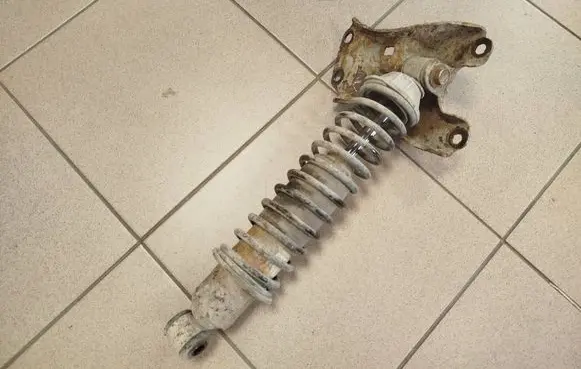 Chrysler Town u0026 Country V Rear shock absorber with coil spring 