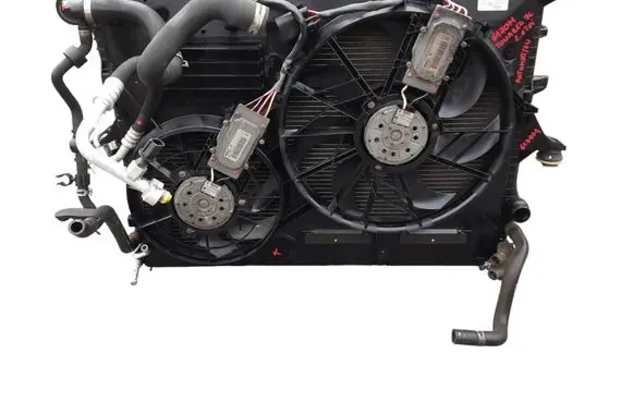 Volkswagen Touareg I Radiator set 7L0121203F 7L6121253 7L0820411F