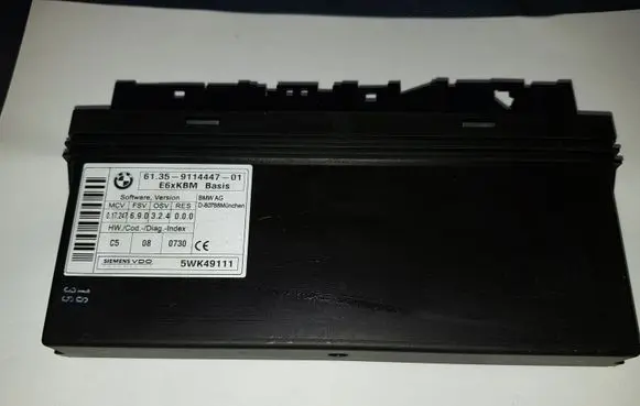 BMW 5 E60 E61 Comfort/convenience module 61359114447