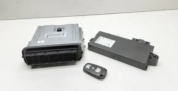BMW 3 E90 E91 Engine ECU kit and lock set 0281017450 8512292 9226238