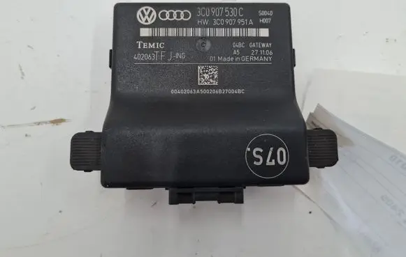 Volkswagen PASSAT B6 Gateway control module 3C0907530C 3C0907951A