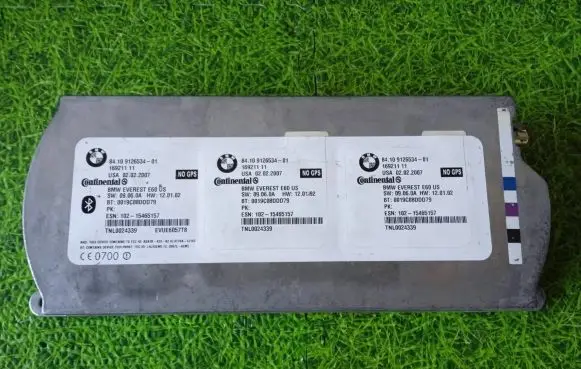 BMW M6 Bluetooth control unit module 9126534 16921111 0019C08DDD79