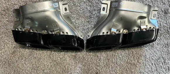 Mercedes-Benz C W206 Muffler trim A0004905600 A0004905700
