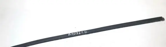 Front door glass trim molding