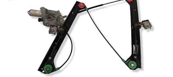 Cadillac BLS Front door window regulator with motor 12755681
