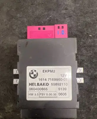 BMW 5 E60 E61 Fuel injection pump control unit/module 7169960 55892110 060400865