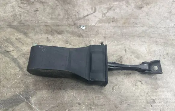 Front door check strap stopper