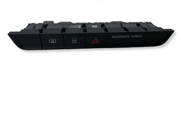 Skoda Fabia Mk3 (NJ) Hazard light switch 6V0927132A 03498508102 5116001698978001
