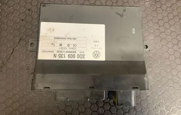 Volkswagen Touareg I Keyless (KESSY) go control unit/module 3D0909135N 5WK48825 5WK47021