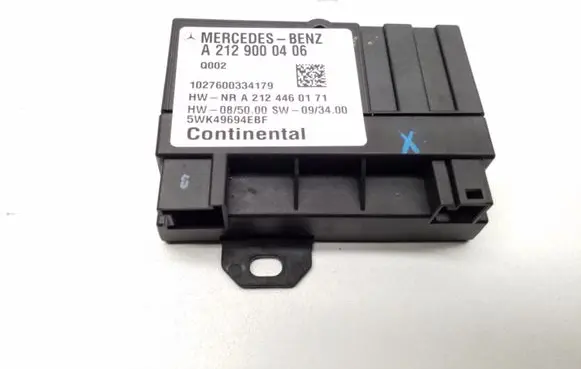Mercedes-Benz E C207 W207 Fuel injection pump control unit/module A2129000406