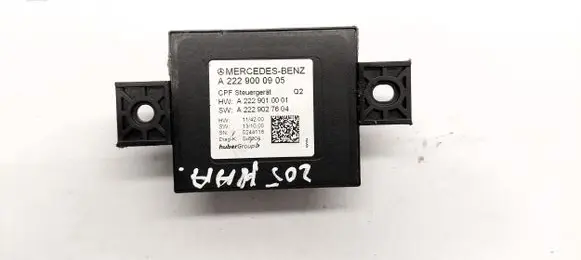 Mercedes-Benz C W205 Parking PDC control unit/module A2229000905