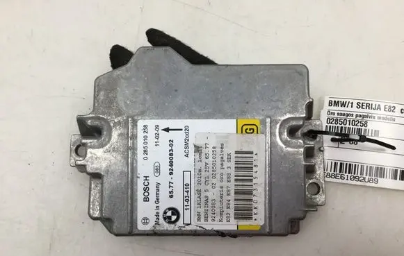 BMW 1 E82 E88 Airbag control unit/module 0285010258