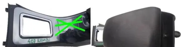 Peugeot 407 Center console
