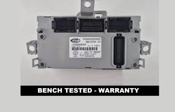 Fiat Ducato Central body control module 1349986080 503440020205 5TUD1G1H