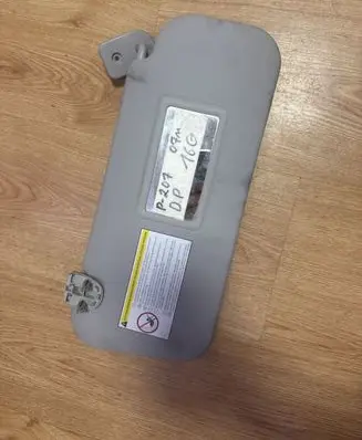 Peugeot 207 Sun visor