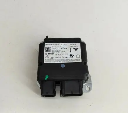 Tesla Model X Airbag control unit/module 103676700A 0285012693
