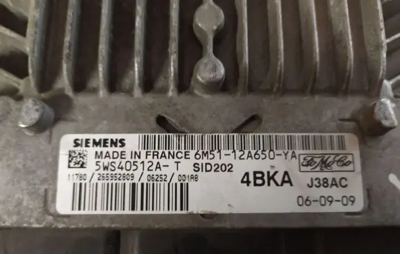 Ford Focus Engine control unit/module 5WS40512AT