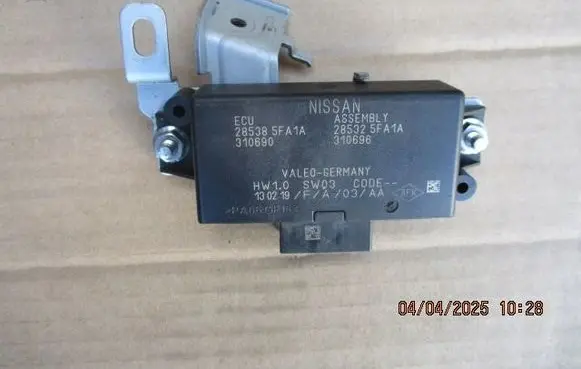 Nissan Micra K14 Parking PDC control unit/module 285325FA1A