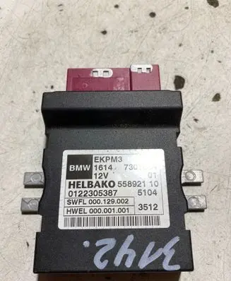 BMW 1 F20 F21 Fuel injection pump control unit/module 7301554 0122305387 55892110