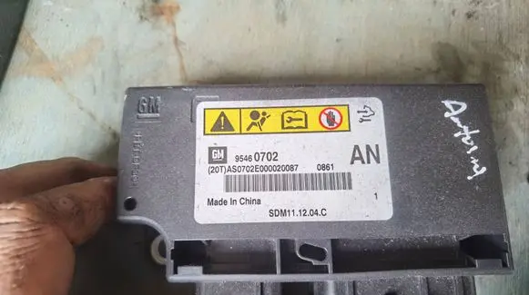 Chevrolet Captiva Airbag control unit/module 95460702 SDM111204C AS0702E000020087