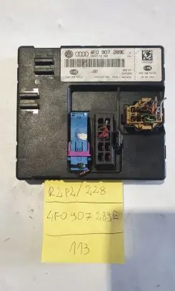 Audi A6 S6 C6 4F Comfort/convenience module 4F0907289e