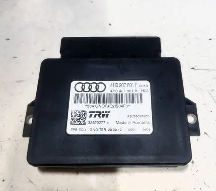 Audi A6 S6 C7 4G Hand brake control module 4H0907801F