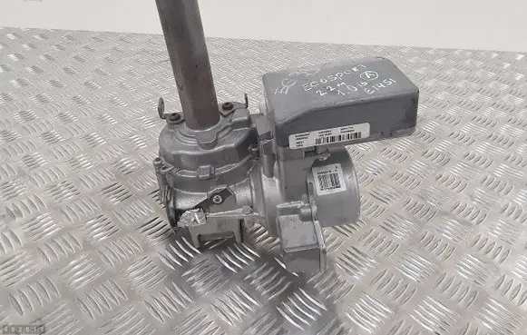 Steering wheel axle