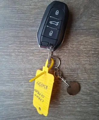Citroen C4 II Picasso Ignition key/card AXX