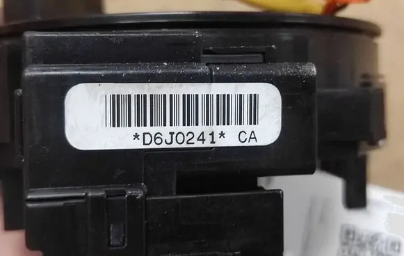 Toyota Avensis T250 Airbag slip ring squib (SRS ring) D6J0241