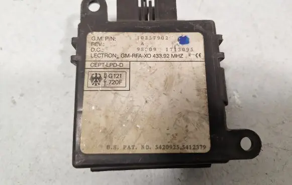 Opel Sintra Immobilizer control unit/module 10257902 1713095
