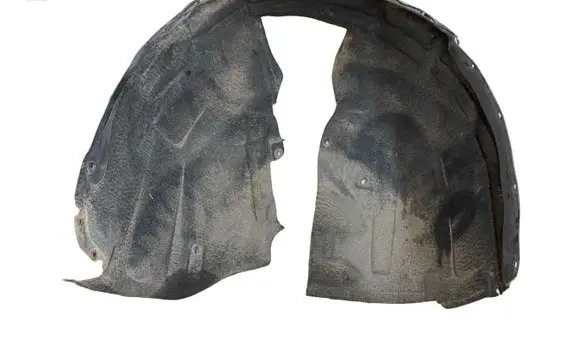 Volvo V60 Front wheel arch liner splash guards 30744864 Y283352