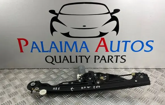 BMW 5 E60 E61 Rear door window regulator with motor 7184744