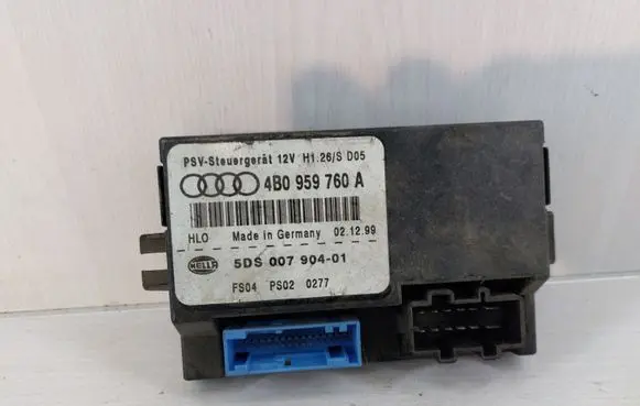 Audi A6 S6 C5 4B Seat control module 4B0959760A 5DS00790401