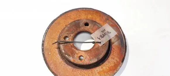 Front brake disc