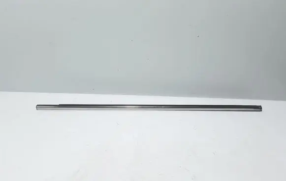 Front door glass trim molding
