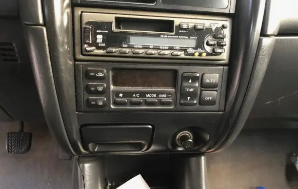 Mazda 626 Climate control/heater control trim 