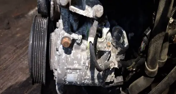 Skoda Octavia Mk2 (1Z) Air conditioning (A/C) compressor (pump) 1K0820808A 6SEU14CND1