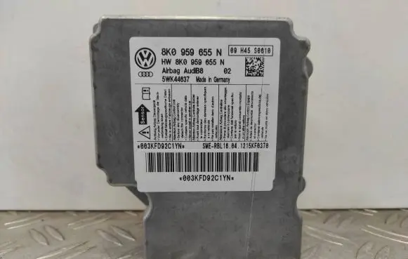 Audi A4 S4 B8 8K Airbag control unit/module 8K0959655N 5WK44637