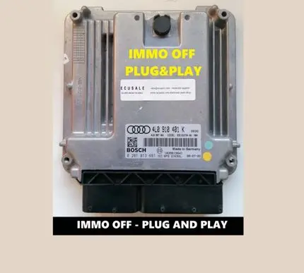 Audi Q7 4L Engine control unit/module 4L0910401K 0281013691