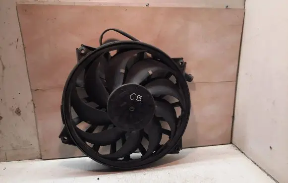 Citroen C8 Radiator cooling fan shroud 9635466180