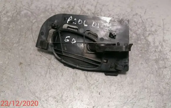 Peugeot 206 Rear door interior handle 9632918877